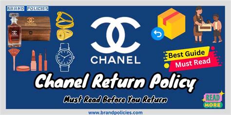 chanel refund policy australia